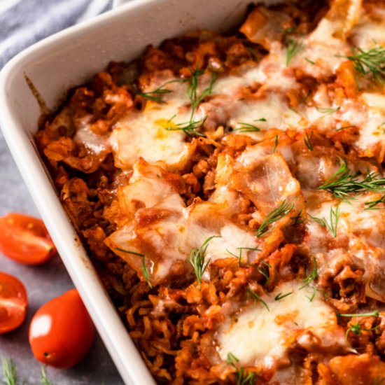 Cabbage Roll Casserole