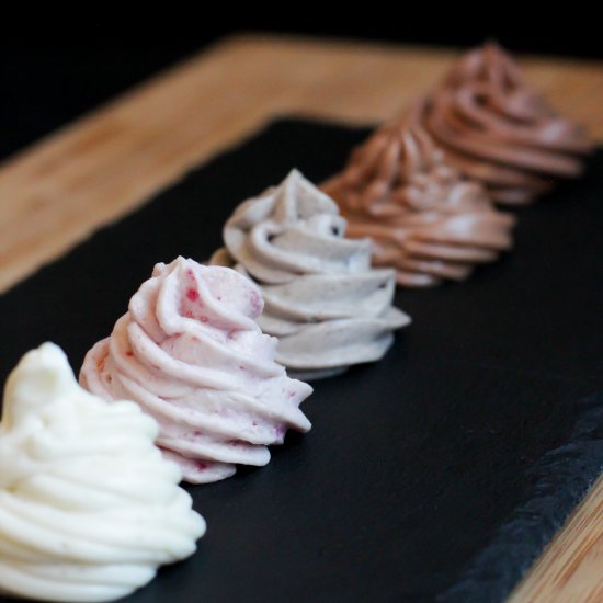 1-Minute Frosting – 5 Flavours