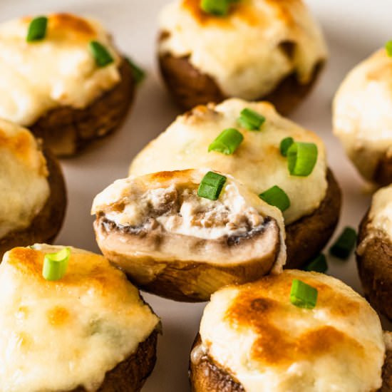 Stuffed Mushrooms With Cream Cheese