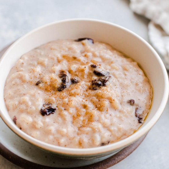 Vegan Rice Pudding