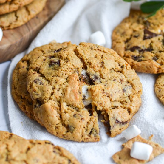 Vegan Smores Cookies