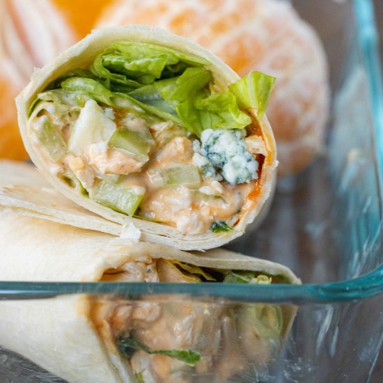 Buffalo Chicken Salad Wrap