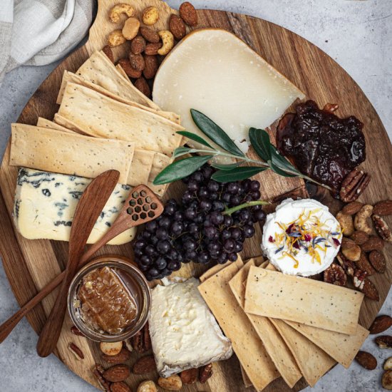 A Valentine’s Cheeseboard for two