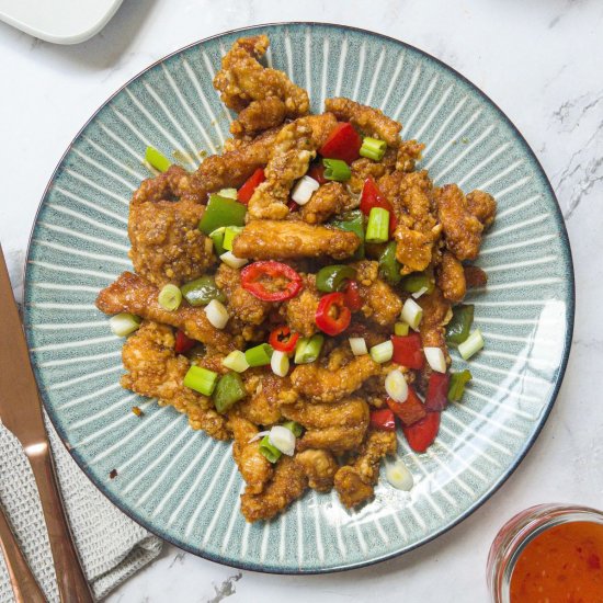 Chinese Crispy. Chilli Chicken