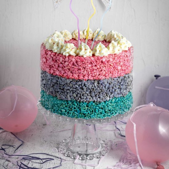 Rice Krispie cake