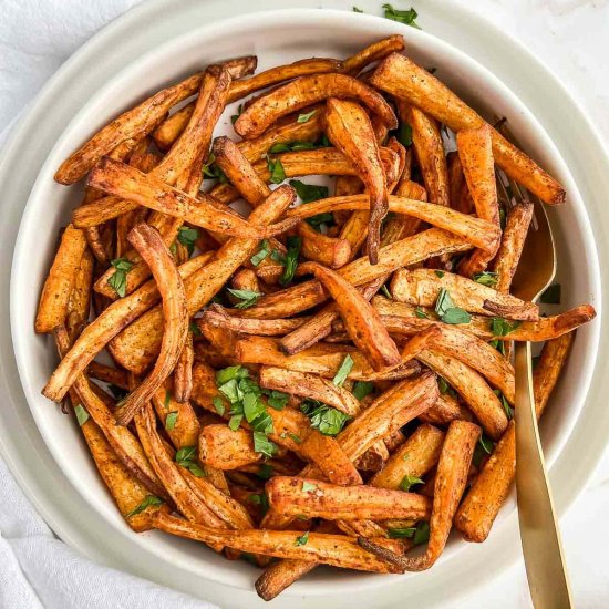 Seasoned Air Fryer Parsnips