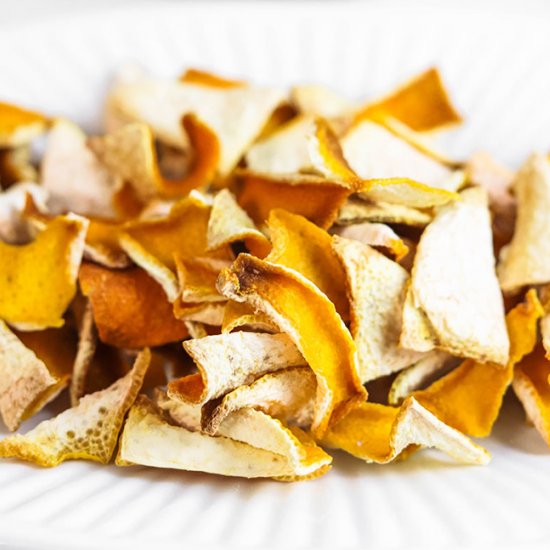 How to Make Dried Lemon Peel