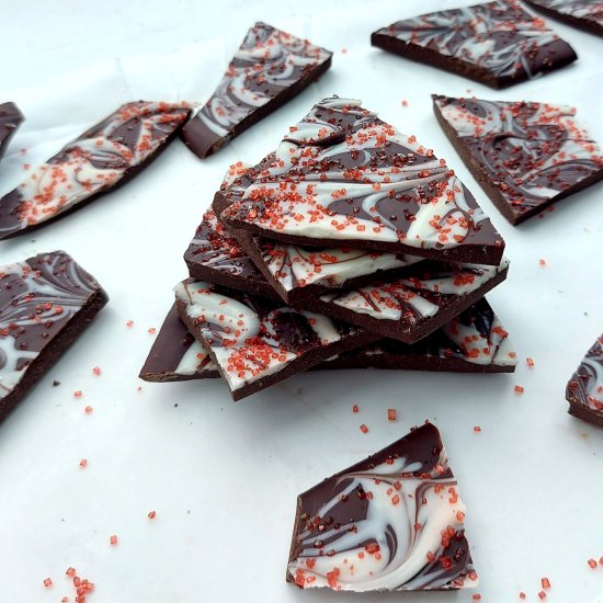 Swirled Chocolate Bark