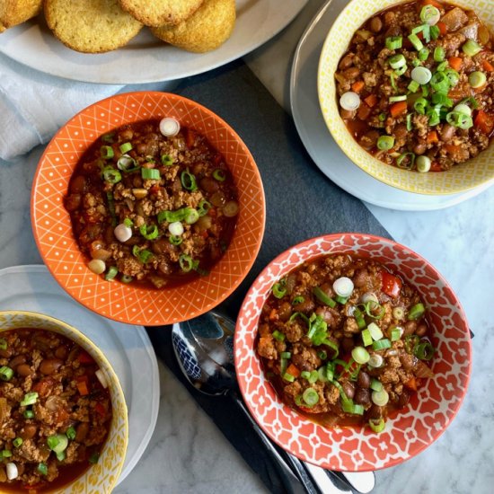 Turkey & Pinto Bean Chili