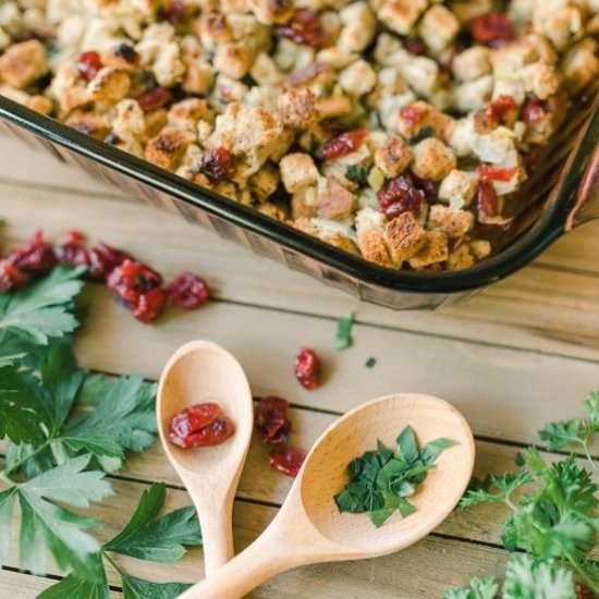 Stuffing Recipe with Cranberries