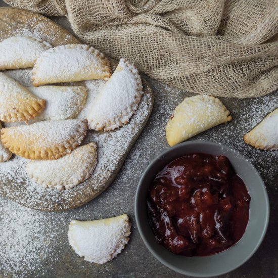 Sweet empanada cookies