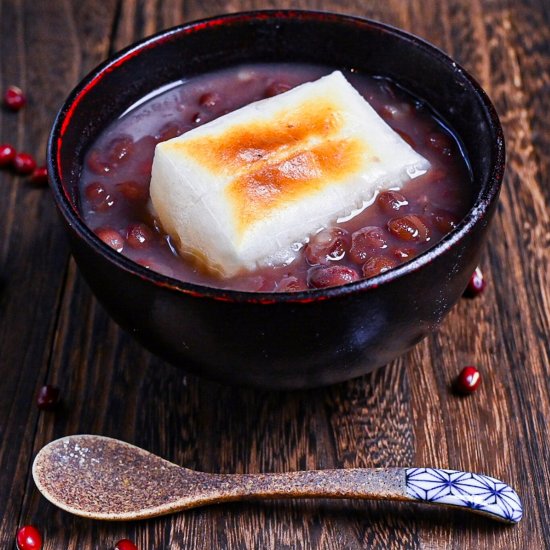 Zenzai (Japanese Red Bean Soup)