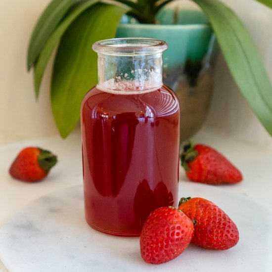 Strawberry Simple Syrup