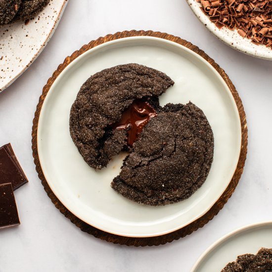 Ultimate Chocolate Stuffed Cookies