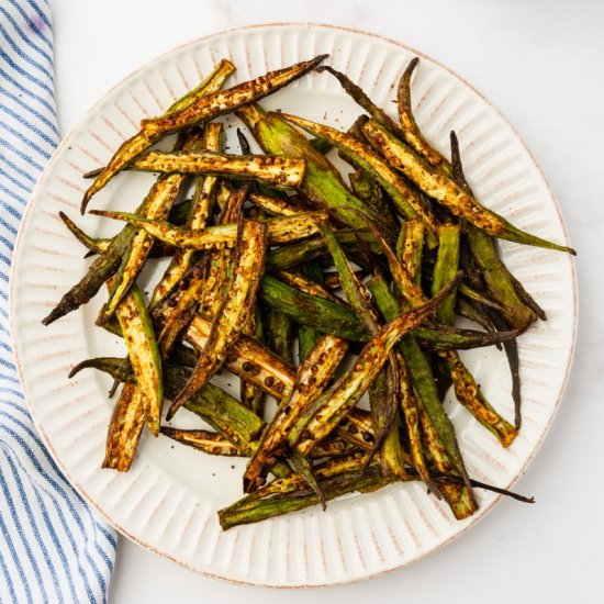 Air Fryer Okra