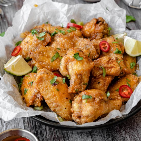 Vietnamese Fish Sauce Chicken Wings