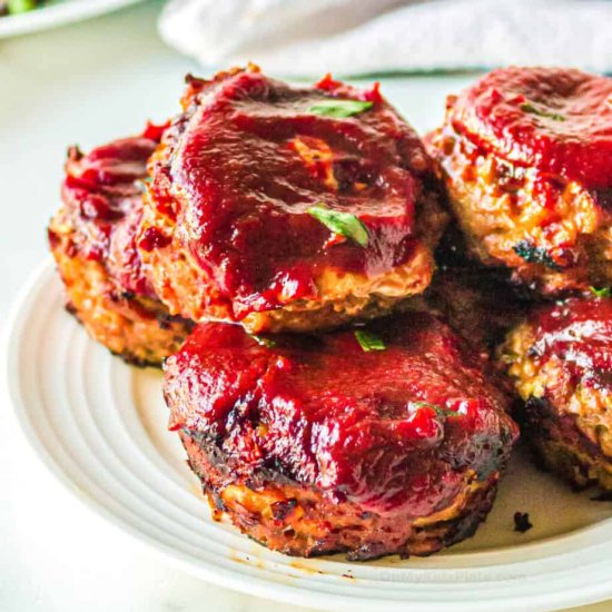 Mini Turkey Meatloaf Muffins