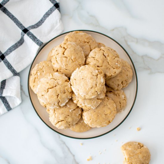 Easy Almond Flour Oatmeal Cookies