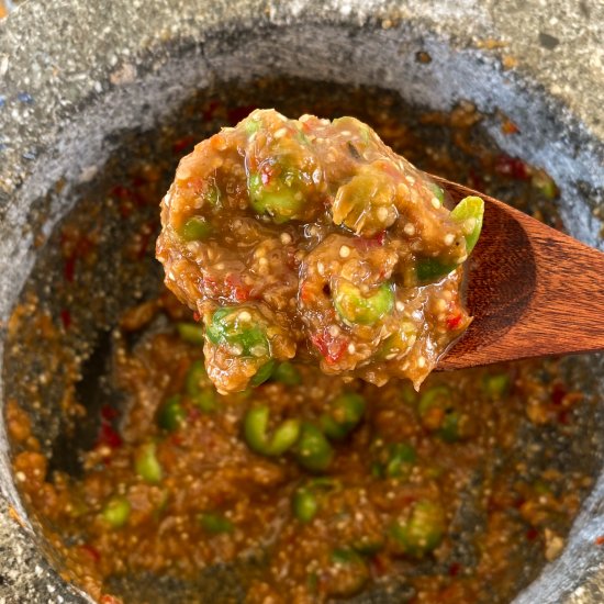 Shrimp Paste Chili Dip