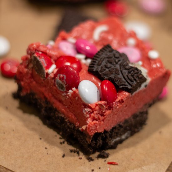 Valentine’s Day Cookie Bars