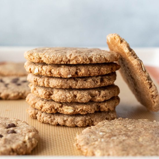 Almond Flour Oat Cookies