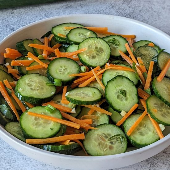 Cucumber Carrot Salad