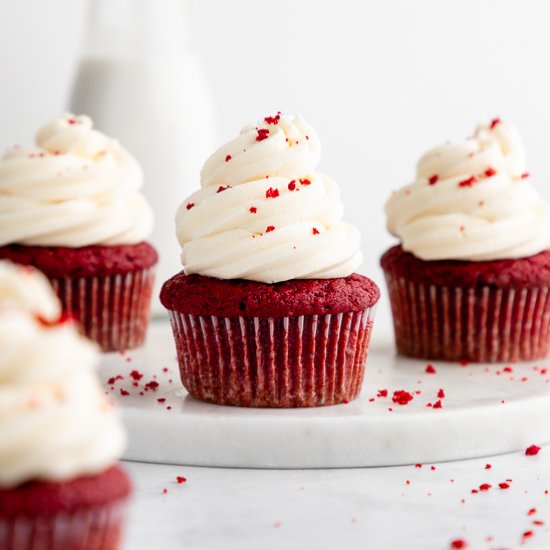 Vegan Red Velvet Cupcakes