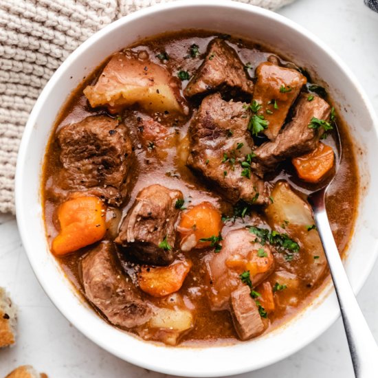 Instant Pot Guinness Beef Stew