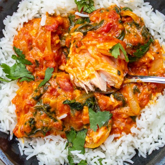 Coconut Curry Salmon (30 Minutes)