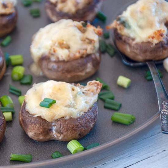 Crab Stuffed Mushrooms