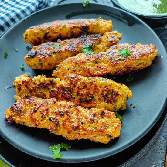 Easy Chicken Mince Kebabs