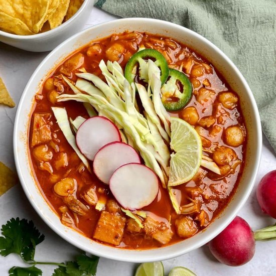 Vegan Pozole Rojo