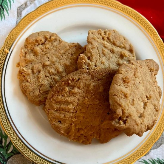 Easy Vegan Peanut Butter Cookies