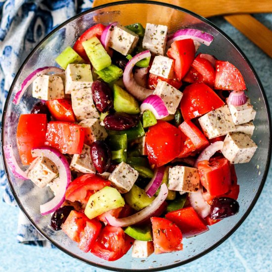 Vegan Greek Salad