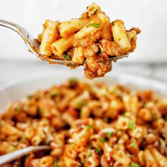 Macaroni Bolognese