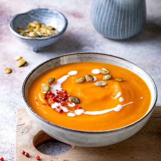 Pumpkin & Sweet Potato Soup