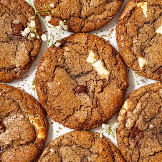 Coffee Cookies with Chocolate Chips