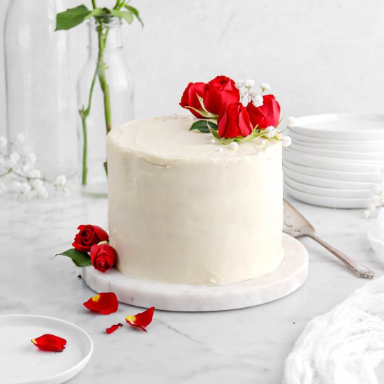 Vanilla Rose Layer Cake