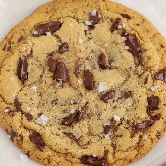 Single Serve Chocolate Chip Cookie