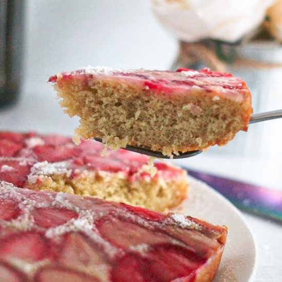 Strawberry Upside Down Cake