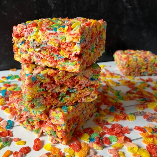 Fruity Pebbles Cereal Bars Recipe