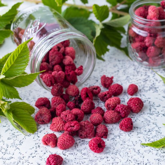 Dehydrated Raspberries