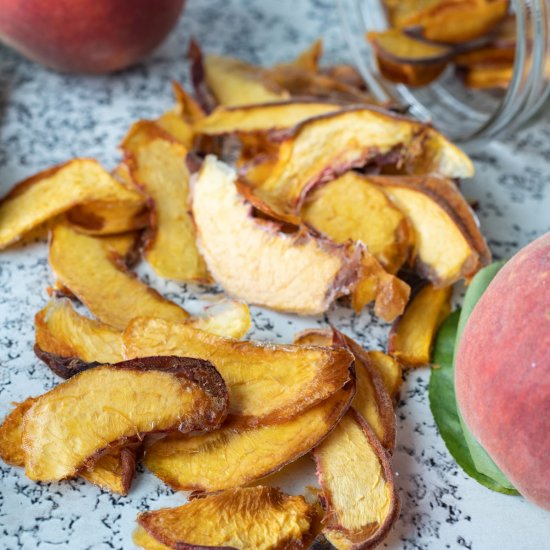 Dehydrating Peaches