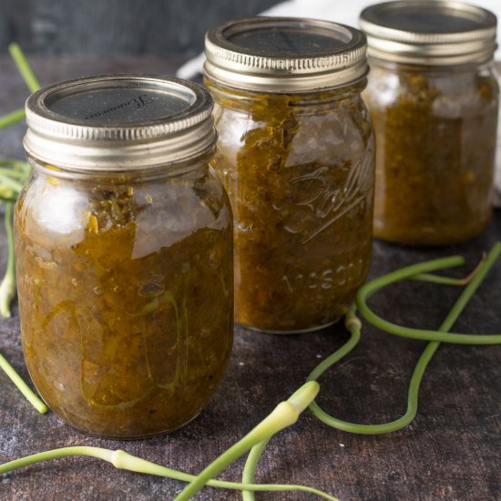 Garlic Scape Relish