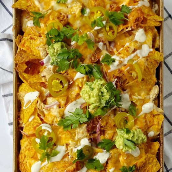 Chicken Bacon Ranch Nachos