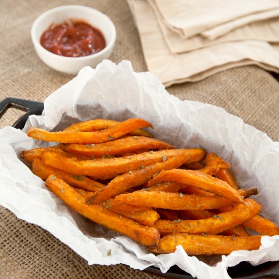 Air Fryer Frozen Sweet Potato Fries