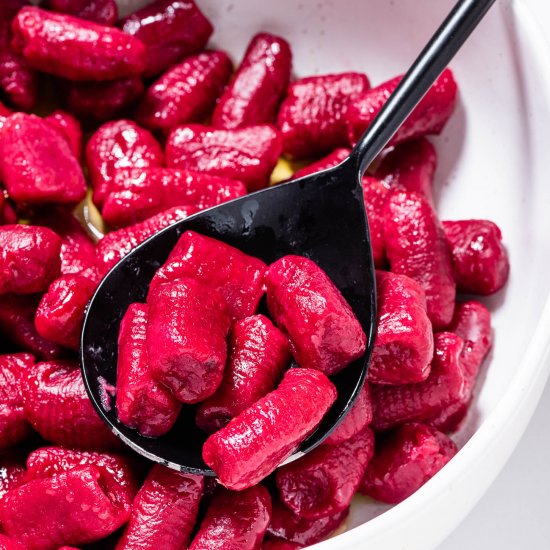 Beet Gnocchi