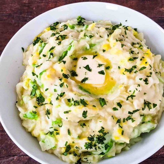 Colcannon (Vegan and Dairy-Free)