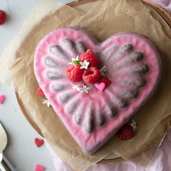 Vegan Chocolate Cake for Two