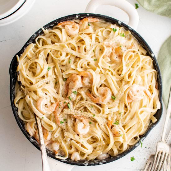 Shrimp Alfredo